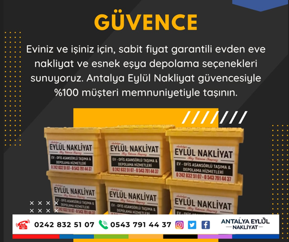 Antalya Asansörlü Taşımacılık